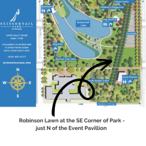 Map of Scissortail Park