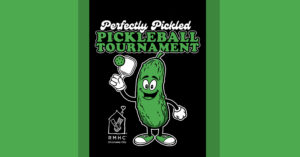 Logo for Perfectly Pickles Pickleball Tournament